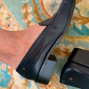 Etienne Aigner Navy Loafers